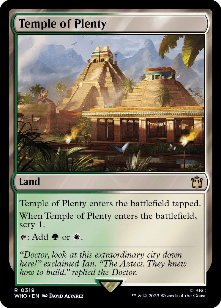 Temple of Plenty [WHO - 319]