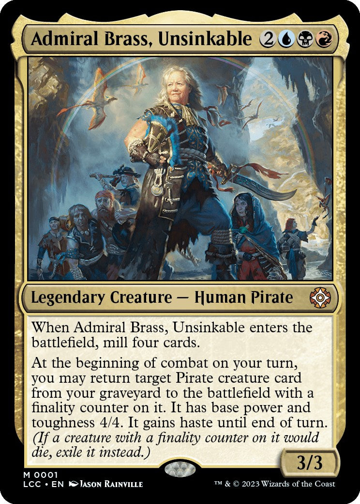 Admiral Brass, Unsinkable [LCC - 1]