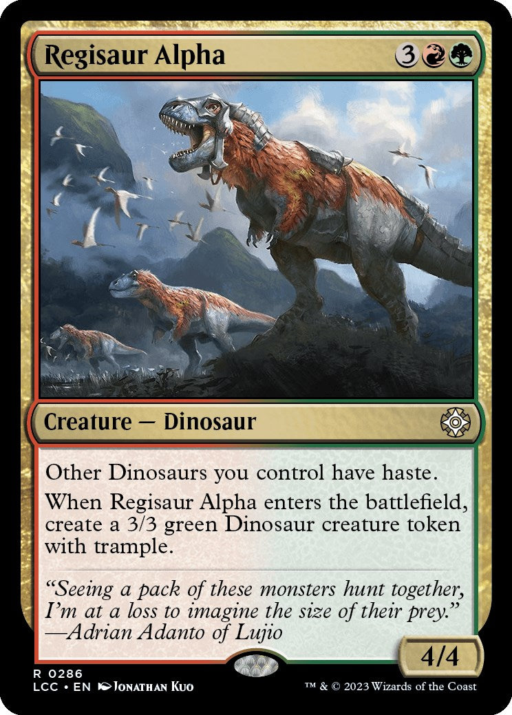 Regisaur Alpha [LCC - 286]