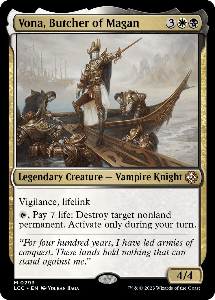 Vona, Butcher of Magan [LCC - 293]
