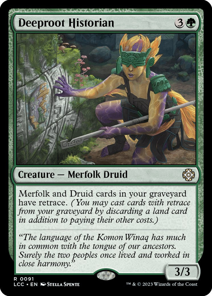 Deeproot Historian [LCC - 91]