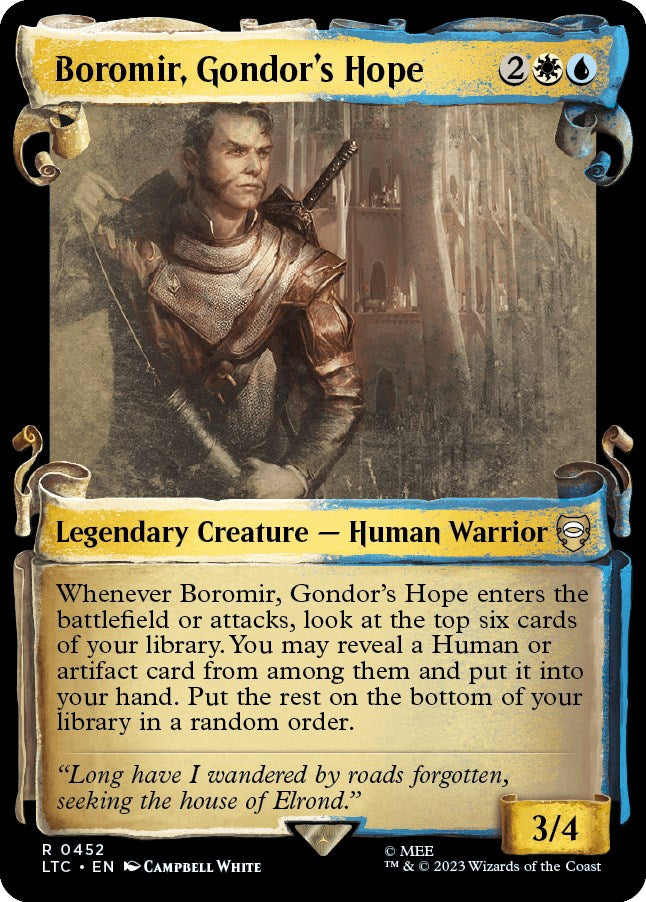 Boromir, Gondor's Hope (Showcase Scrolls) [LTC - 452]