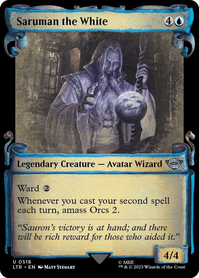 Saruman the White (Showcase Scrolls) [LTR - 518]