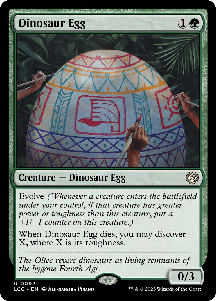 Dinosaur Egg [LCC - 92]