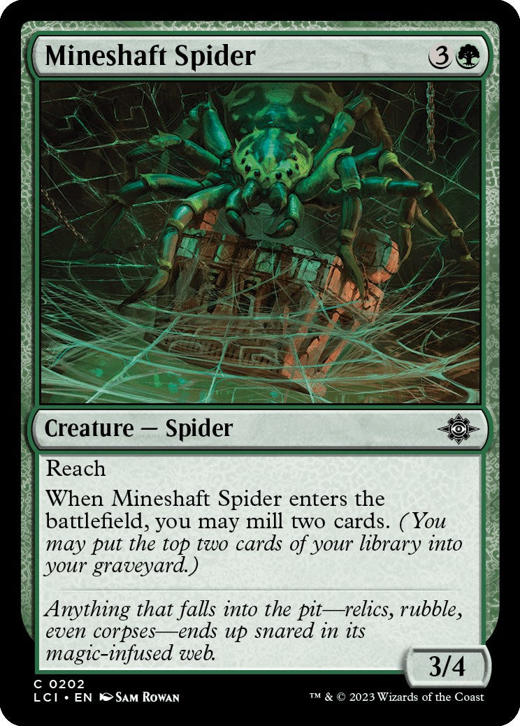 Mineshaft Spider [LCI - 202]
