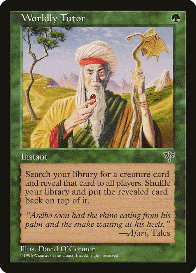 Worldly Tutor [MIR - 255]