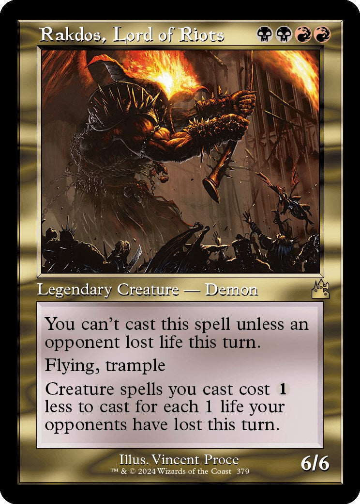 Rakdos, Lord of Riots (Retro Frame) [RVR - 379]