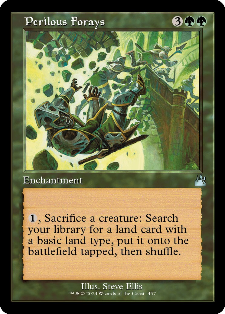 Perilous Forays (Retro Frame) [RVR - 457]