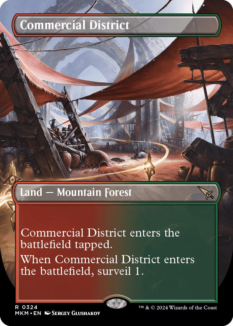 Commercial District (Borderless) [MKM - 324]