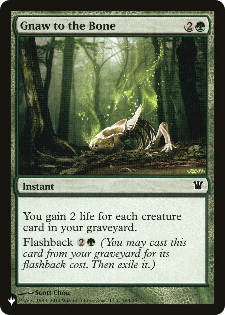 Gnaw to the Bone [LIST - 183/264]