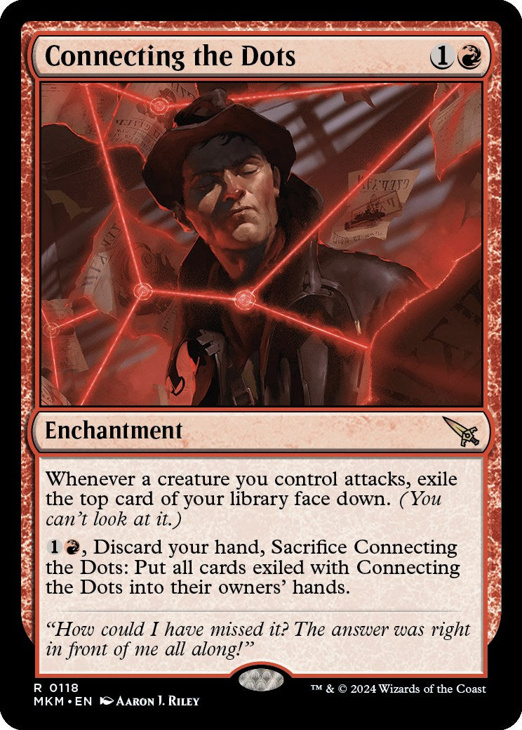 Connecting the Dots [MKM - 118]