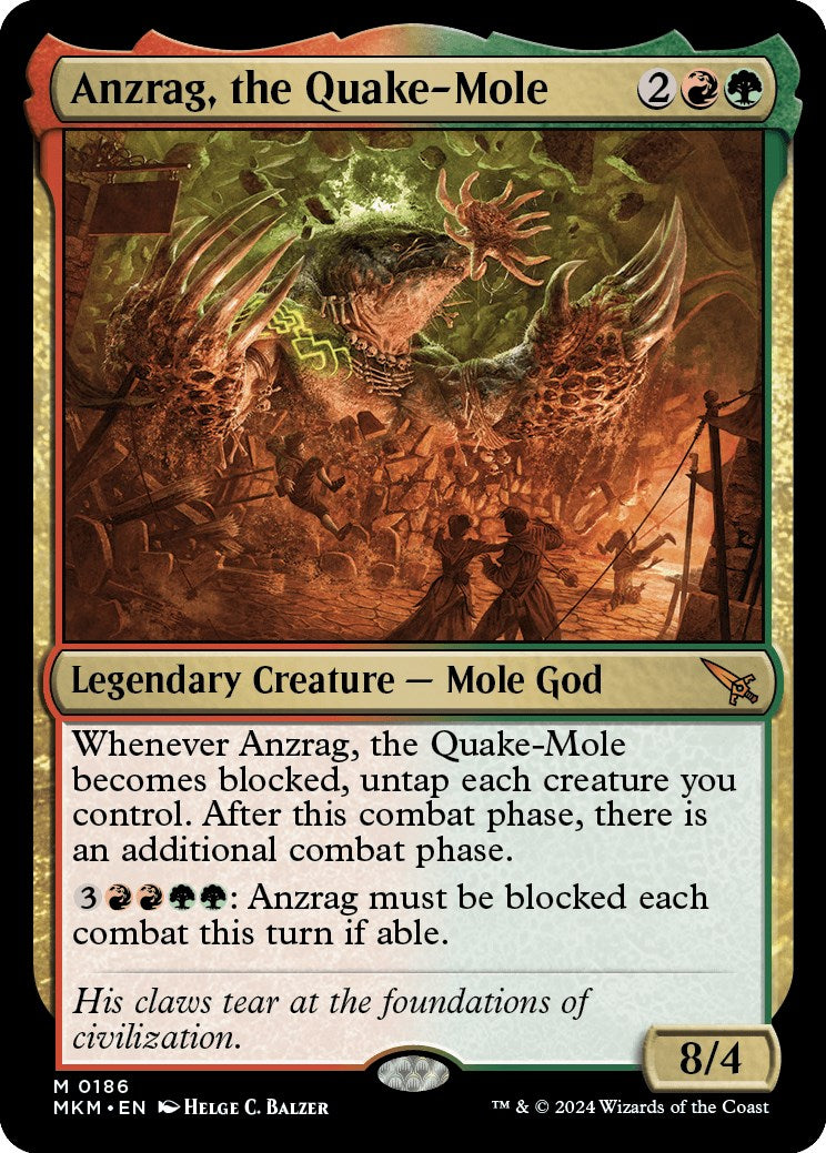 Anzrag, the Quake-Mole [MKM - 186]