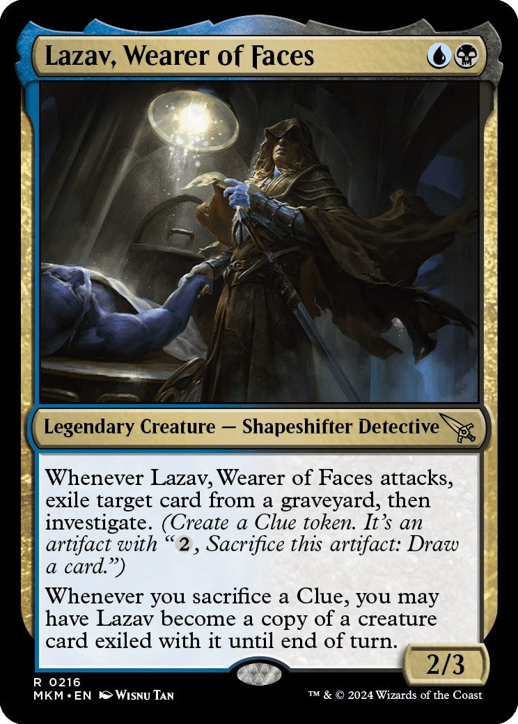 Lazav, Wearer of Faces [MKM - 216]