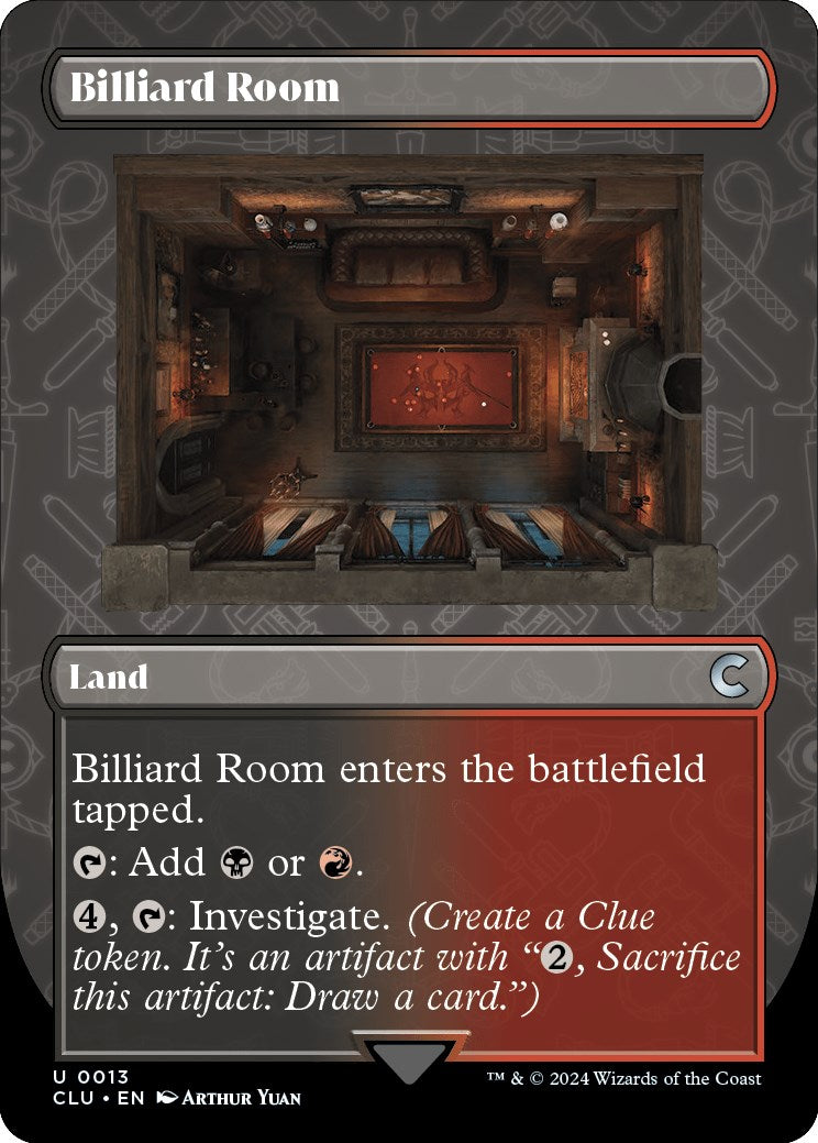 Billiard Room (Borderless) [CLU - 13]