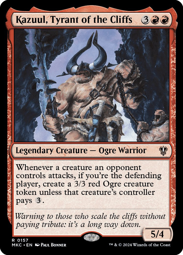 Kazuul, Tyrant of the Cliffs [MKC - 157]