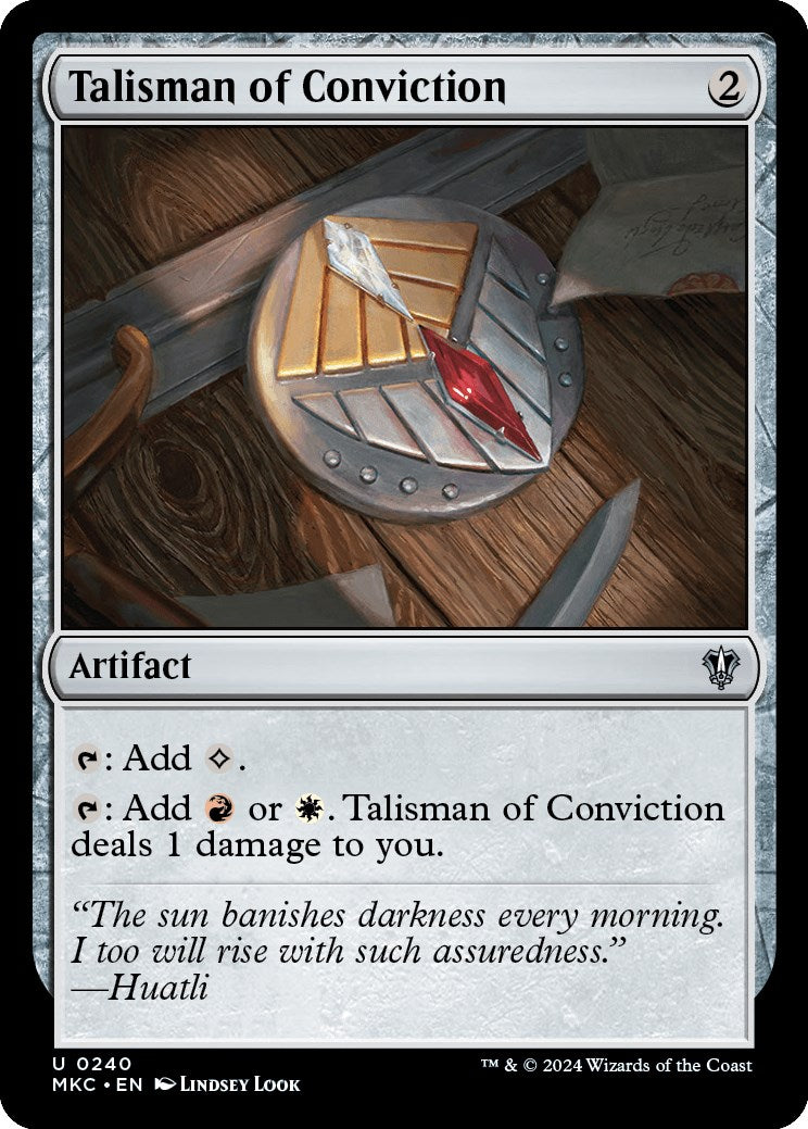 Talisman of Conviction [MKC - 240]
