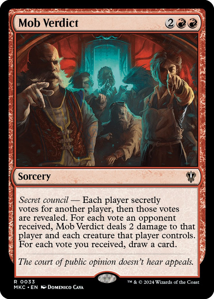 Mob Verdict [MKC - 33]