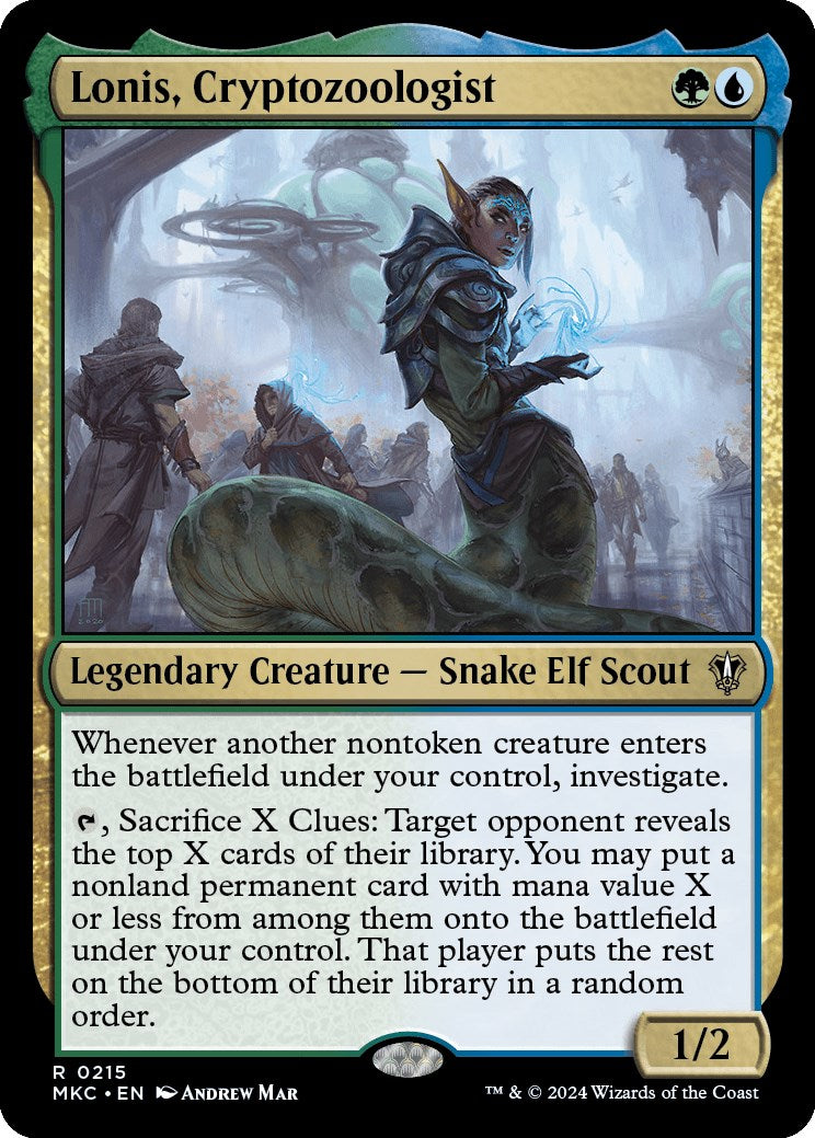 Lonis, Cryptozoologist [MKC - 215]