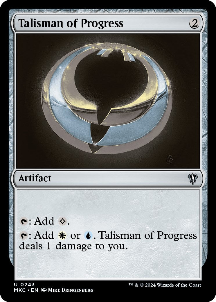 Talisman of Progress [MKC - 243]