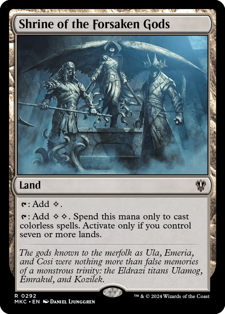 Shrine of the Forsaken Gods [MKC - 292]