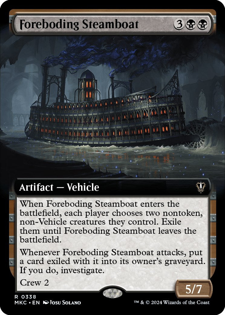 Foreboding Steamboat (Extended Art) [MKC - 338]