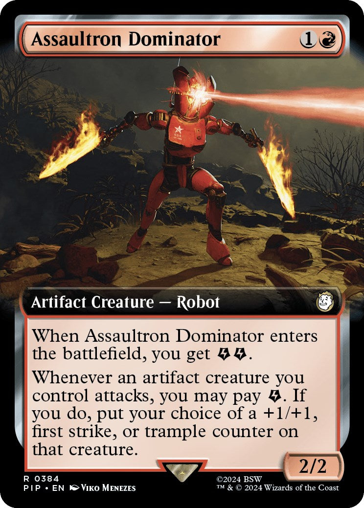 Assaultron Dominator (Extended Art) [PIP - 384]