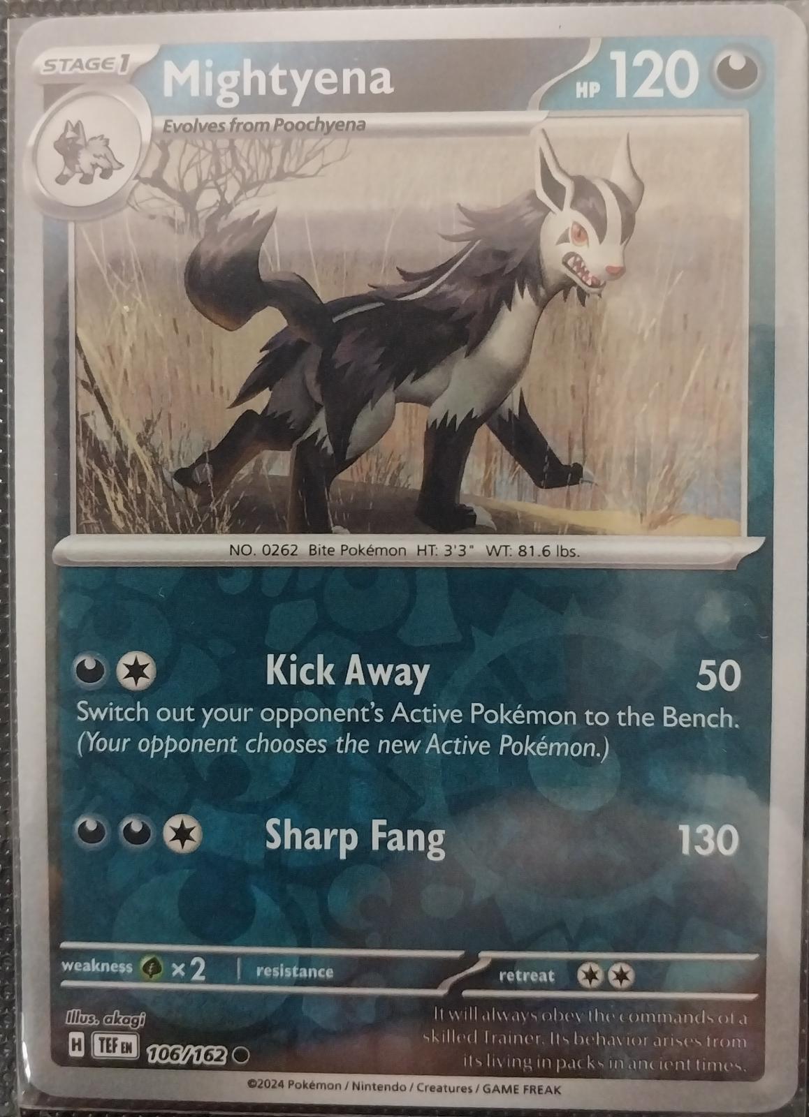 Mightyena [TEF - 106/162]