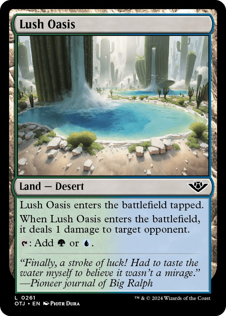 Lush Oasis [OTJ - 261]