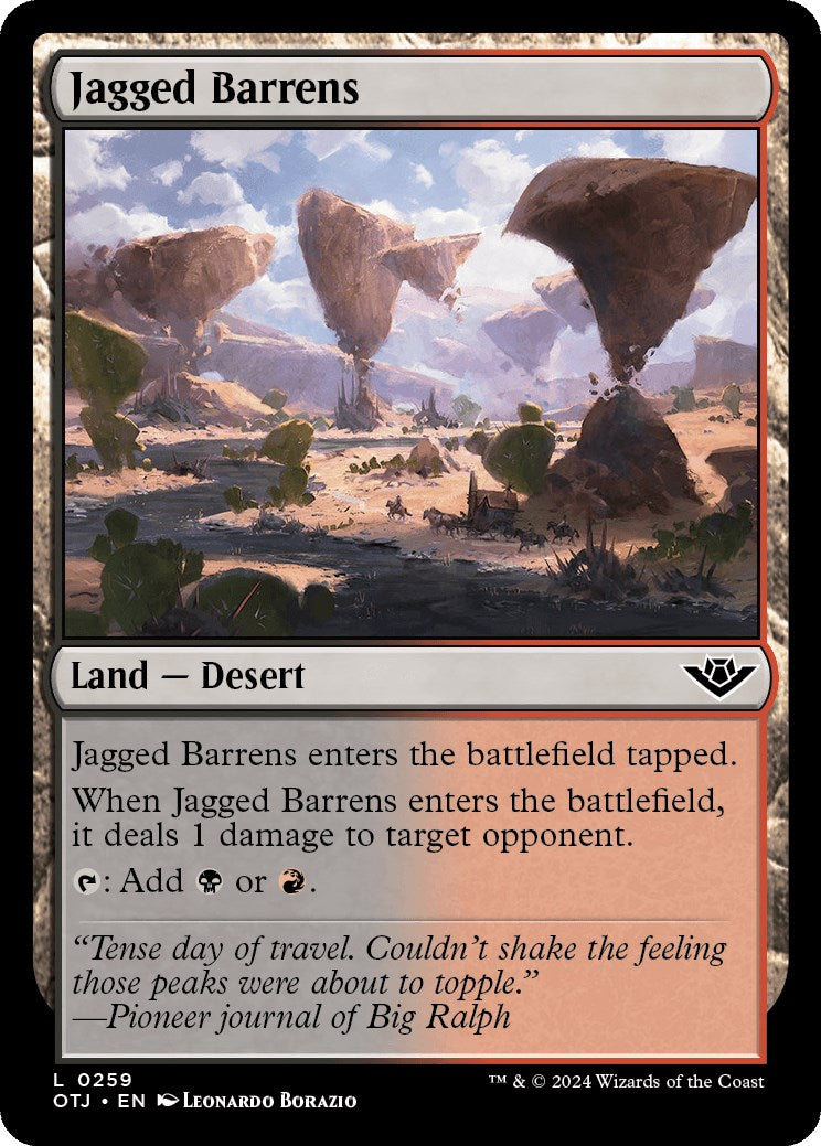 Jagged Barrens [OTJ - 259]