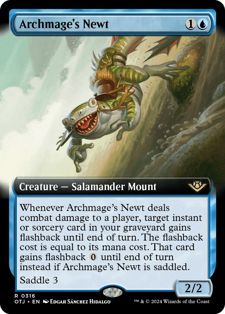 Archmage's Newt (Extended Art) [OTJ - 316]