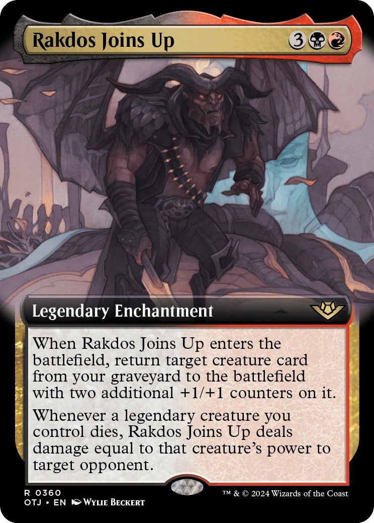 Rakdos Joins Up (Extended Art) [OTJ - 360]