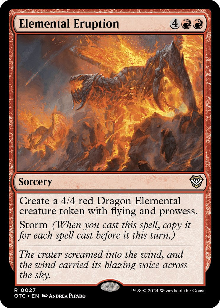 Elemental Eruption [OTC - 27]