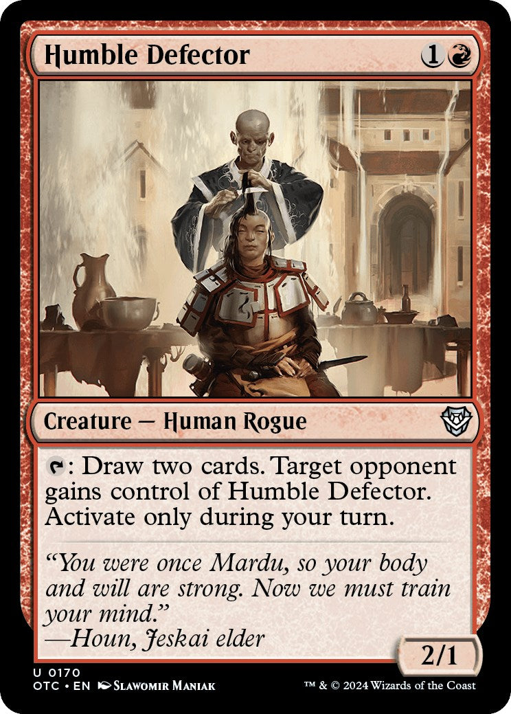 Humble Defector [OTC - 170]