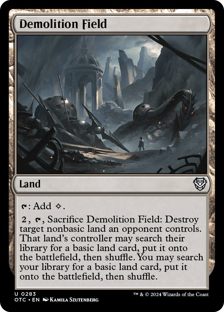 Demolition Field [OTC - 283]