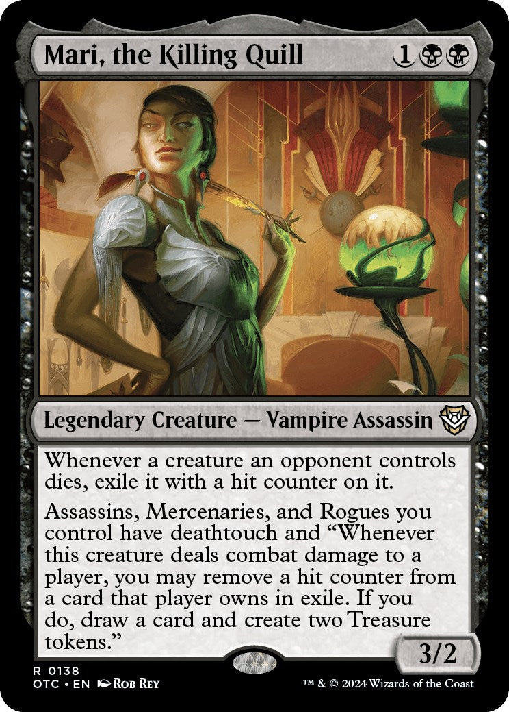 Mari, the Killing Quill [OTC - 138]