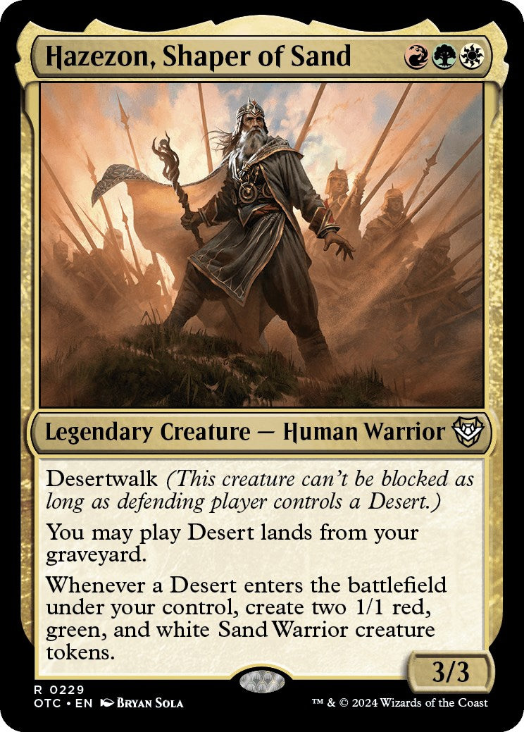 Hazezon, Shaper of Sand [OTC - 229]