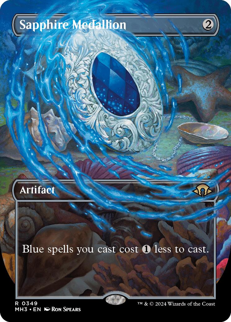 Sapphire Medallion (Borderless) [MH3 - 349]