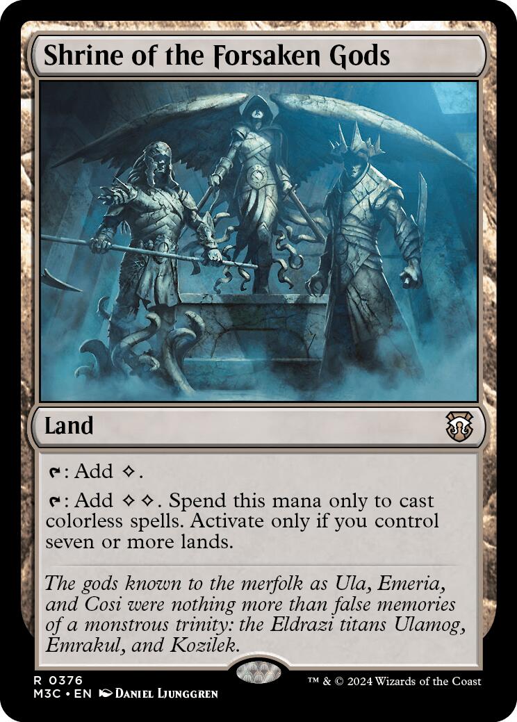 Shrine of the Forsaken Gods [M3C - 376]