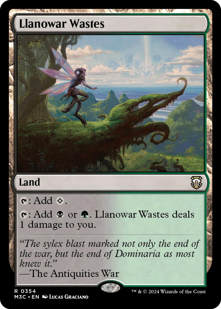 Llanowar Wastes [M3C - 354]