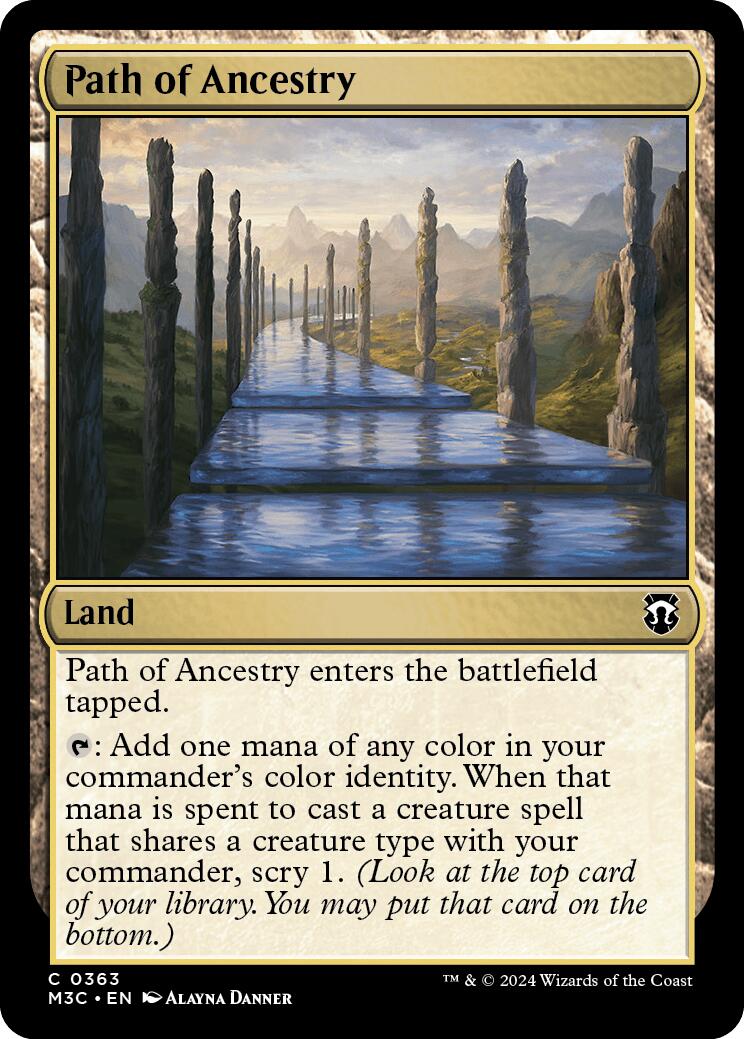 Path of Ancestry [M3C - 363]