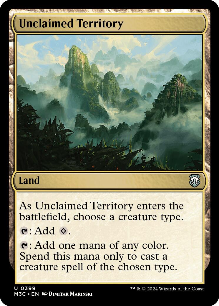 Unclaimed Territory [M3C - 399]