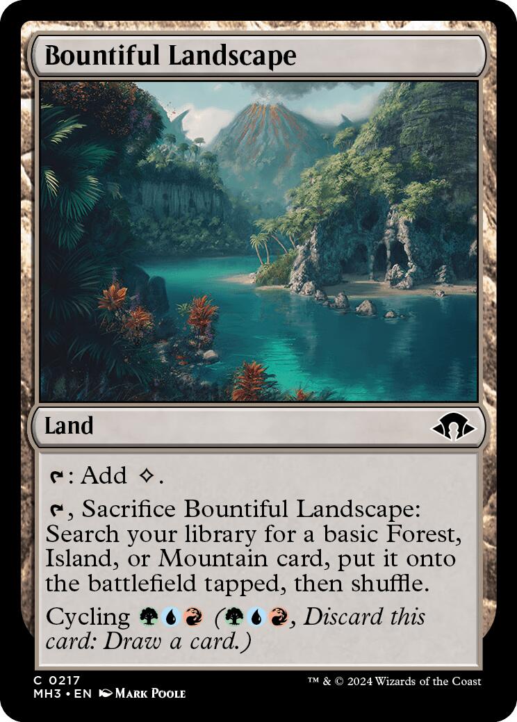 Bountiful Landscape [MH3 - 217]
