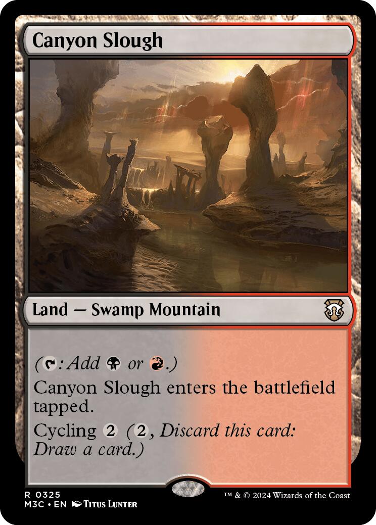 Canyon Slough [M3C - 325]