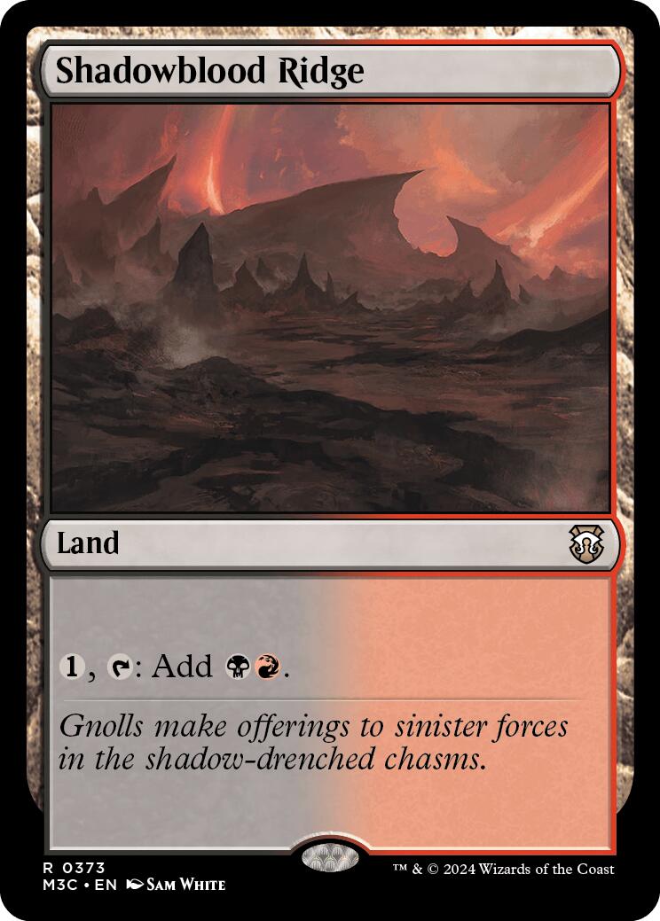 Shadowblood Ridge [M3C - 373]