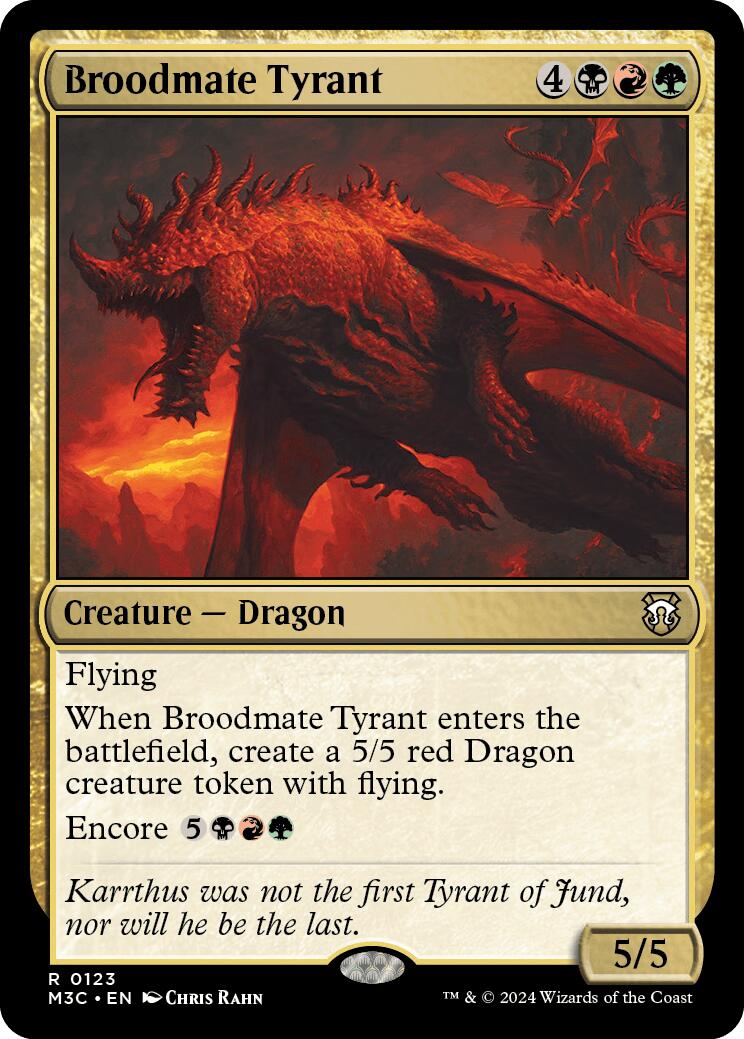 Broodmate Tyrant [M3C - 123]