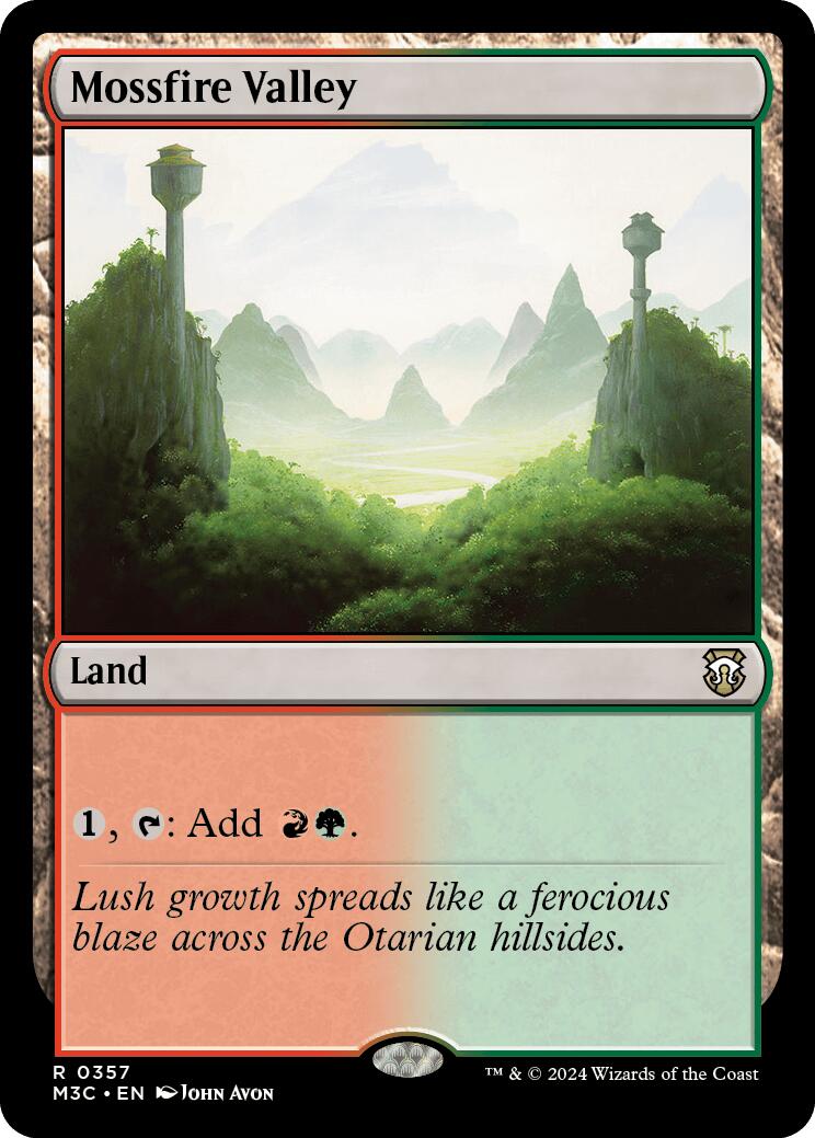 Mossfire Valley (Ripple Foil) [M3C - 357]