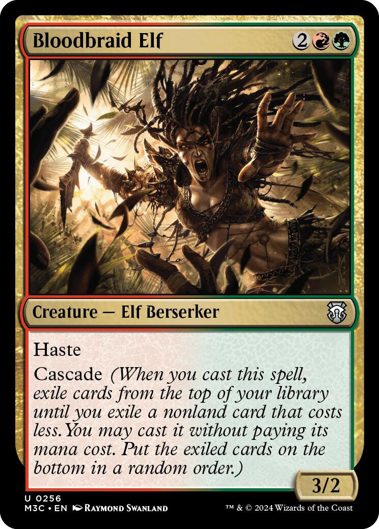 Bloodbraid Elf (Ripple Foil) [M3C - 256]
