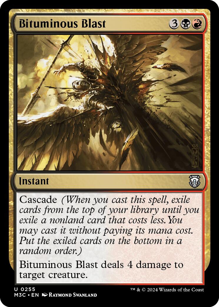 Bituminous Blast (Ripple Foil) [M3C - 255]