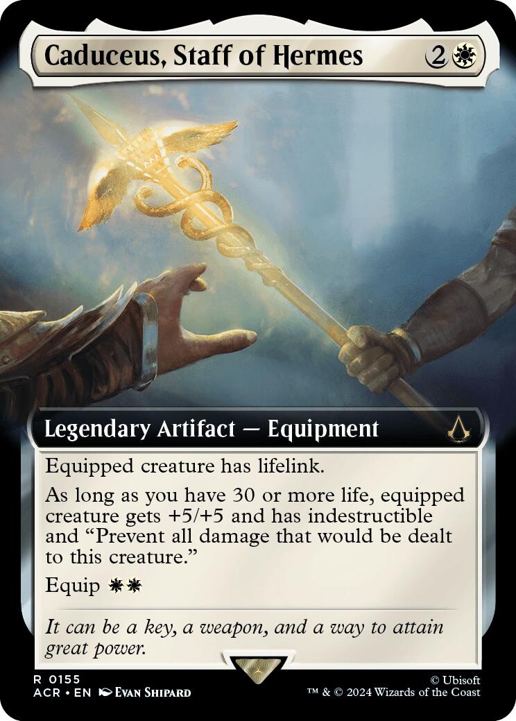 Caduceus, Staff of Hermes (Extended Art) [ACR - 155]
