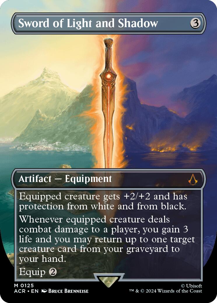 Sword of Light and Shadow (Borderless) [ACR - 125]